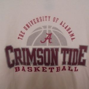 Crimsom Tide Alabama Basketball Tee